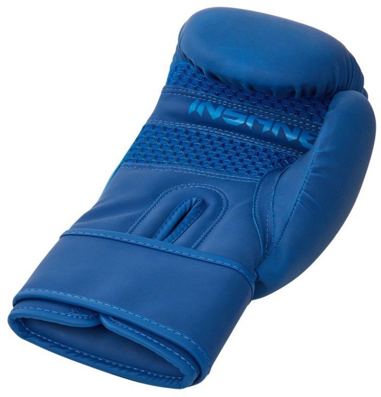 Перчатки боксерские INSANE ORO, ПУ, синий, 8 oz (2108355)