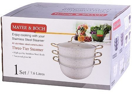 Мантоварка 3-х ярусная 32 см 7,6 л MAYER BOCH (31256)