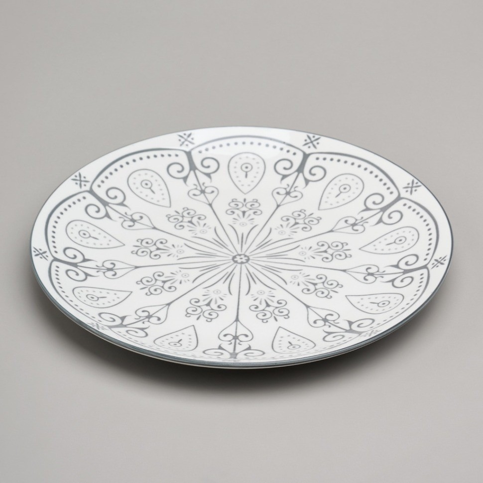 Набор тарелок закусочных bronco "dreams" из 32 шт. диаметр=20,5 см (582-124)