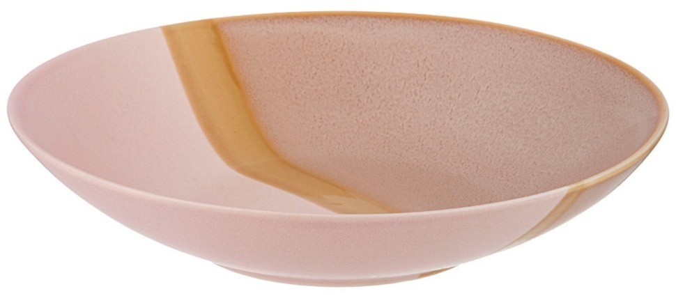 Тарелка суповая bronco "sunset" 750 мл 21*5 см розовая (189-447)