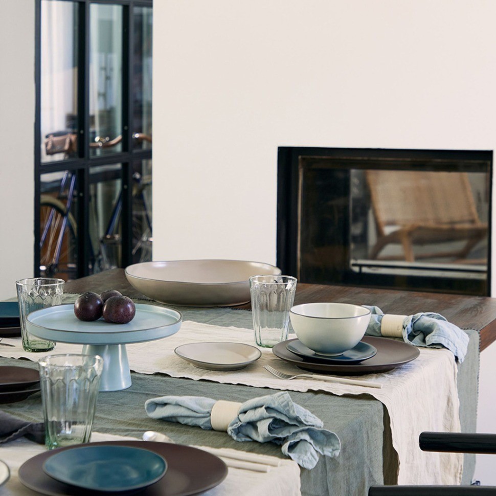 Блюдо 1LOP275E-SKY(1LOP275E-00922D), 27,2 см, керамика, Sky, Costa Nova