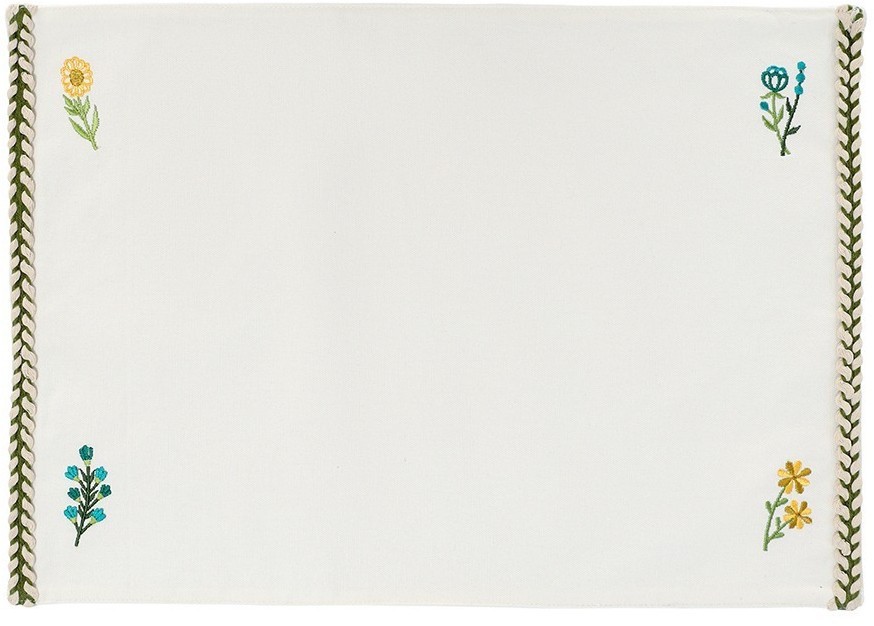 Салфетка под приборы meadow bloom из коллекции ethnic, 33х48 см (79077)