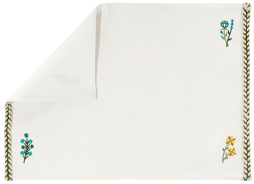 Салфетка под приборы meadow bloom из коллекции ethnic, 33х48 см (79077)