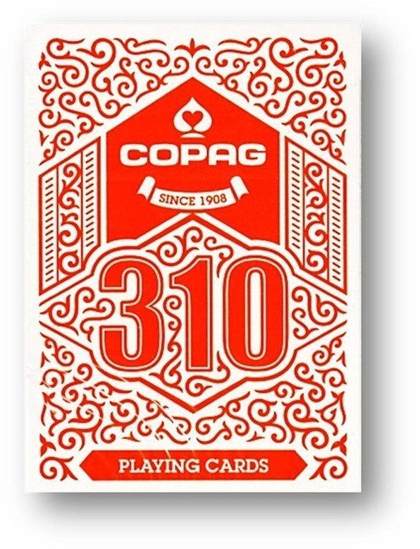 Карты "Copag 310", красная рубашка (33995)