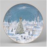 Тарелка обеденная lefard "снежная королева" 25,5 см (590-627)