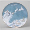 Тарелка обеденная lefard "снежная королева" 25,5 см (590-627)