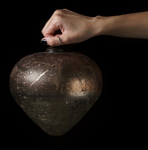 Новогодняя игрушка G19534, стекло, silver, ROOMERS FURNITURE