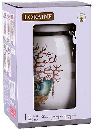 Банка для сыпучих 930 мл Страна чудес LORAINE (30808)