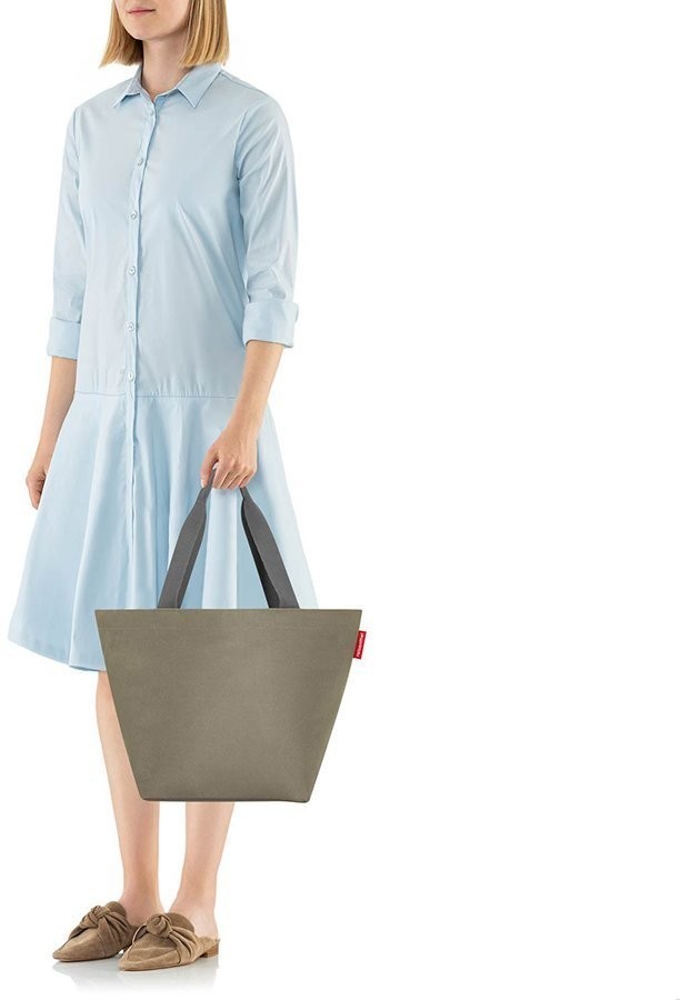 Сумка shopper m olive green (68822)