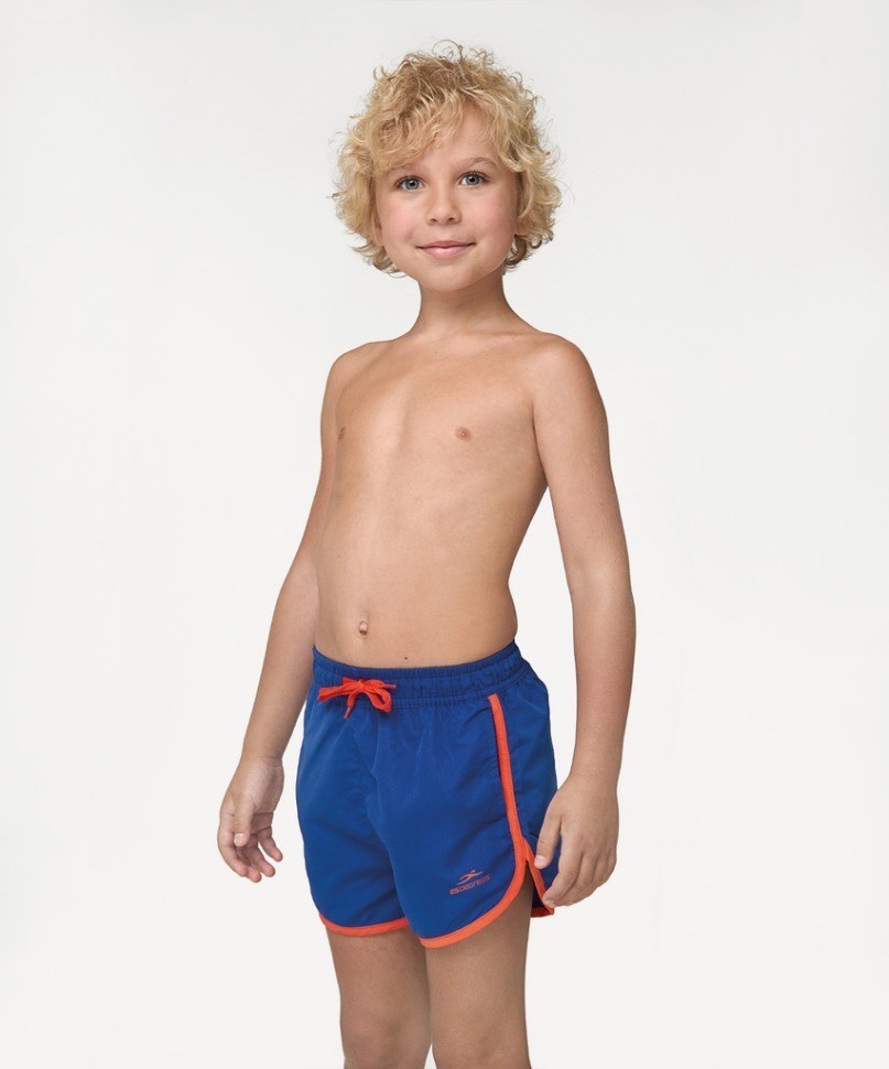 Шорты для плавания Station Navy/Red, полиэстер, детский (2114160)