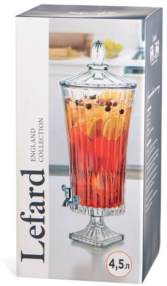 Диспенсер для напитков "wellington", 4,5 л Lefard (691-153)