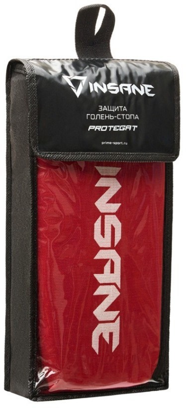 Защита голень-стопа INSANE PROTEGAT, красный (2114240)