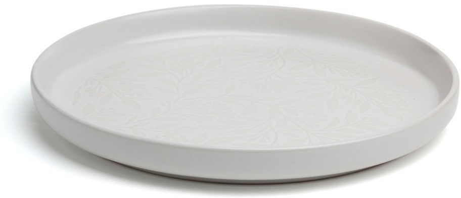 Набор тарелок закусочных bronco "choice white" 20,5 см 4шт (191-357-1)