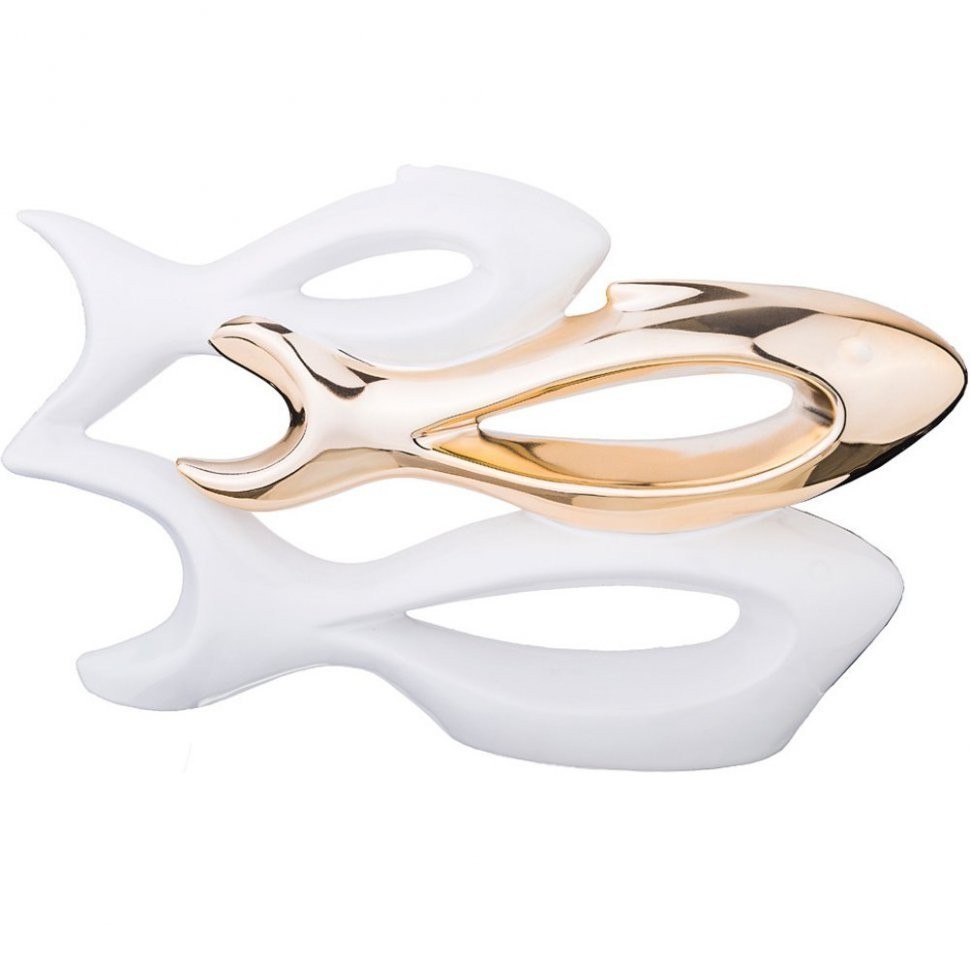 Статуэтка "рыбки золотая коллекция" 35*6,5 см высота=21,5 см Lefard (699-228)