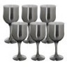 Набор бокалов для вина из 6 шт 240 мл Сияющий графит (GR163-06)