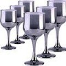 Набор бокалов для вина из 6 шт 240 мл Сияющий графит (GR163-06)