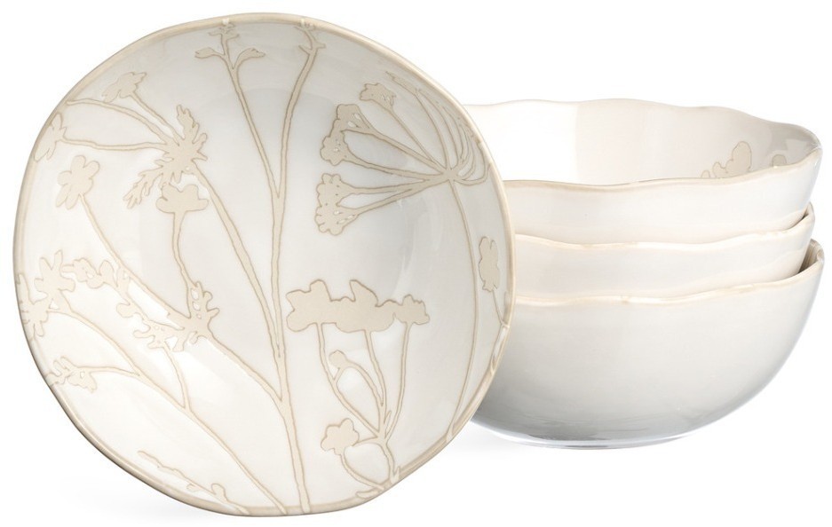 Набор салатников bronco "field" 4 шт. 17*6,5 см 750 мл (409-214)