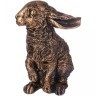 Фигурка декоративная "заяц большой" высота=36см цвет:бронза Lefard (169-740)
