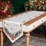 Дорожка на стол 45х145 cm  "celebration", цвет: бежевый, tm lefard, полиэстер 100% (986-001-3)
