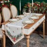 Дорожка на стол 45х145 cm  "celebration", цвет: бежевый, tm lefard, полиэстер 100% (986-001-3)