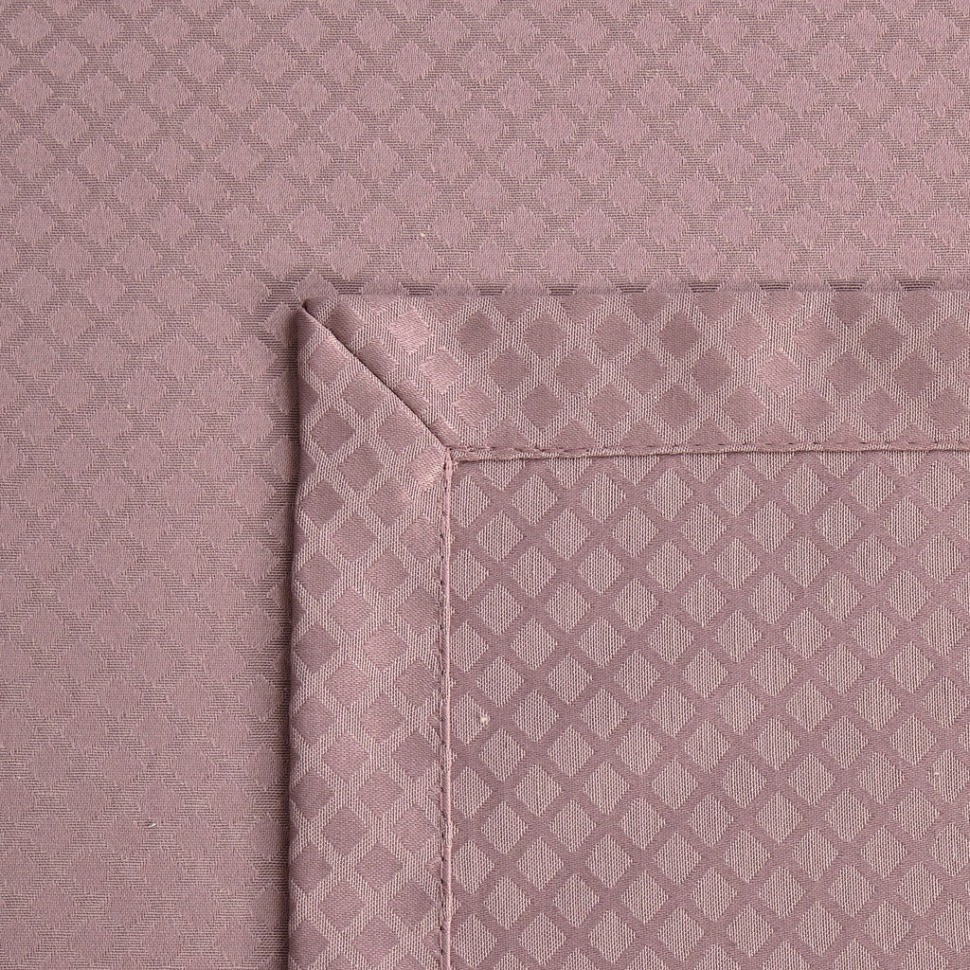 Скатерть 145х180см серый теплый евроуголок 100% полиэстер SANTALINO (805-028-2)