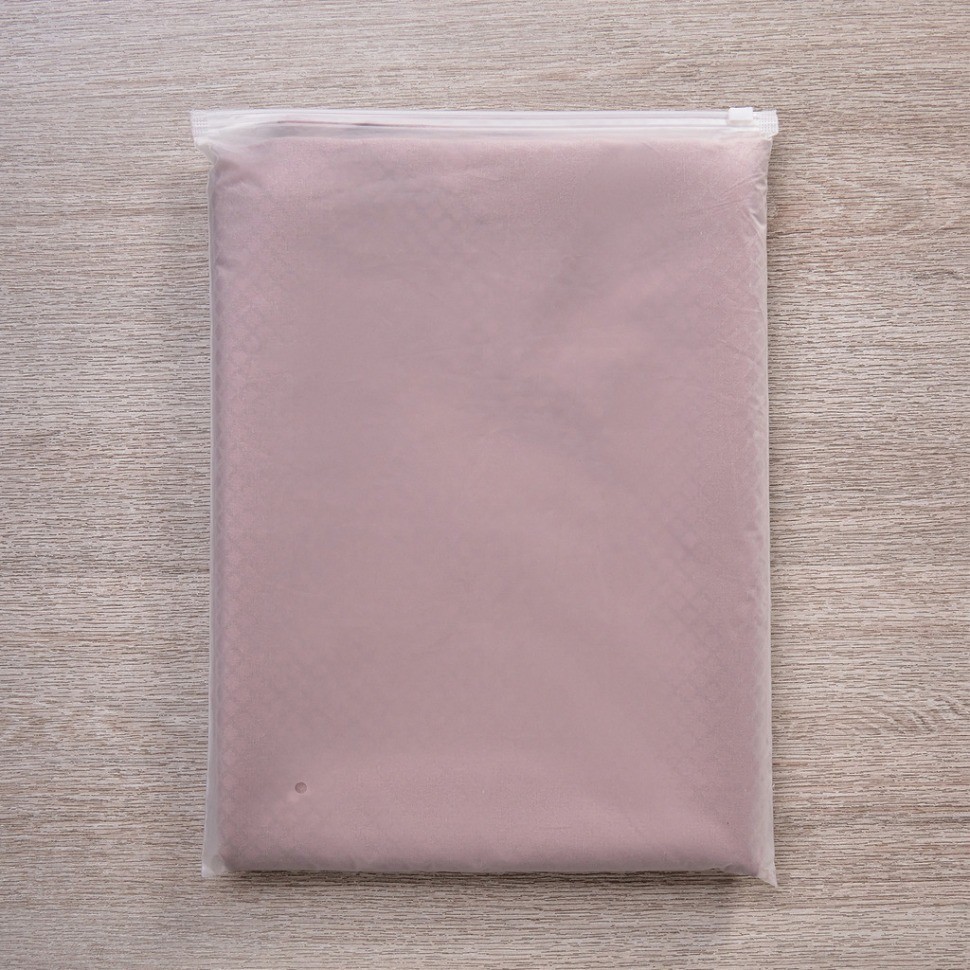 Скатерть 145х180см серый теплый евроуголок 100% полиэстер SANTALINO (805-028-2)