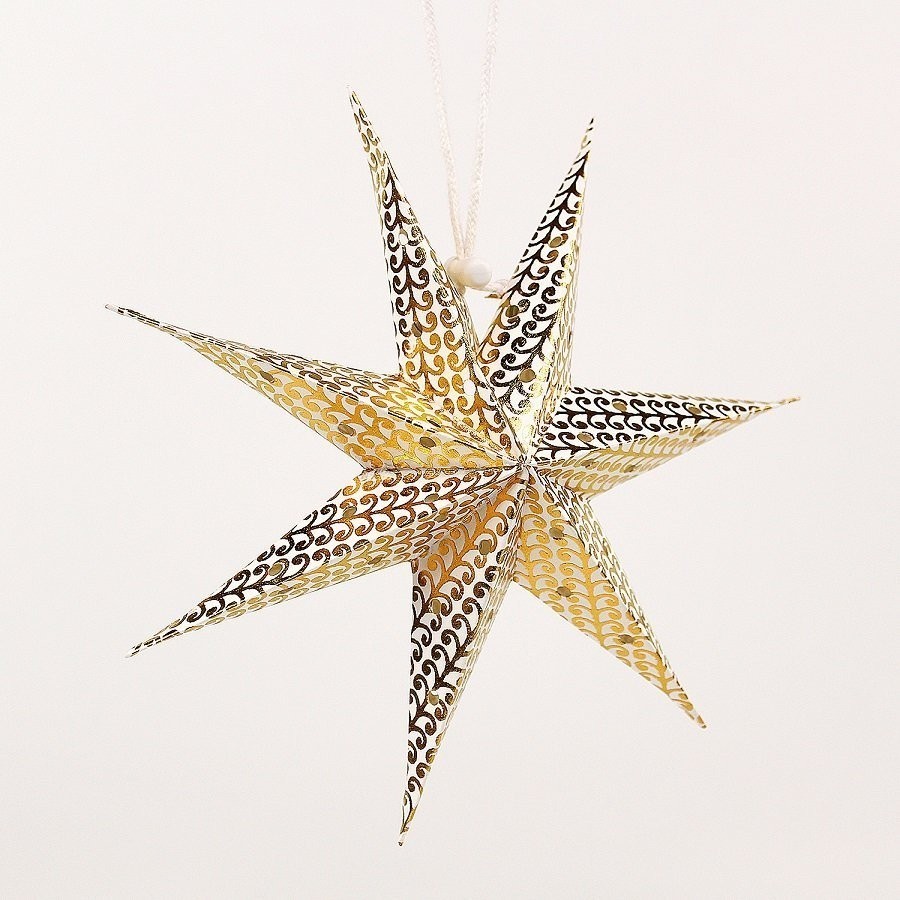 Набор декоративных елочных украшений stars, 6 шт. (63206)