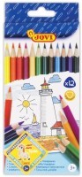 Карандаши цветные трехгранные Jovi 12 цветов 733/12 (66510)