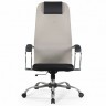 Кресло офисное BRABIX PREMIUM Ultimate EX-800 хром черное/бежевое 532913 (94680)