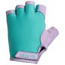 Перчатки для фитнеса WG-105, с гелевыми вставками, мятный/лиловый (1555738)