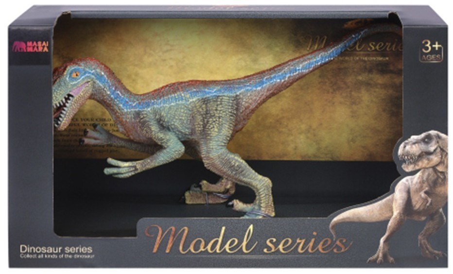 Игрушка динозавр серии "Мир динозавров" - Фигурка Велоцираптор (MM216-086)
