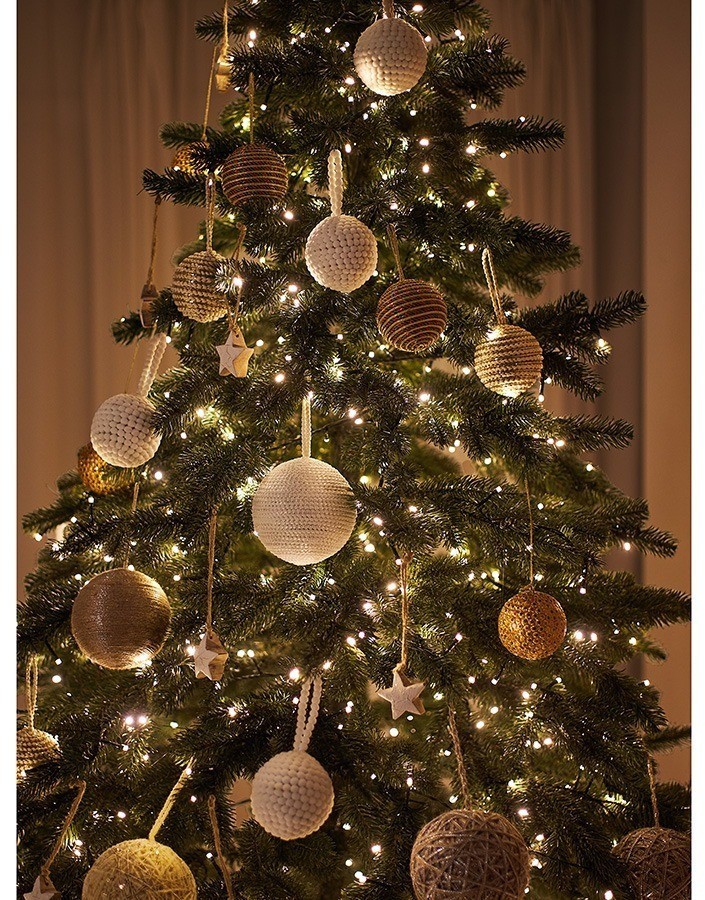 Набор ёлочных украшений trendy коллекции new year essential, 3 шт. (78337)