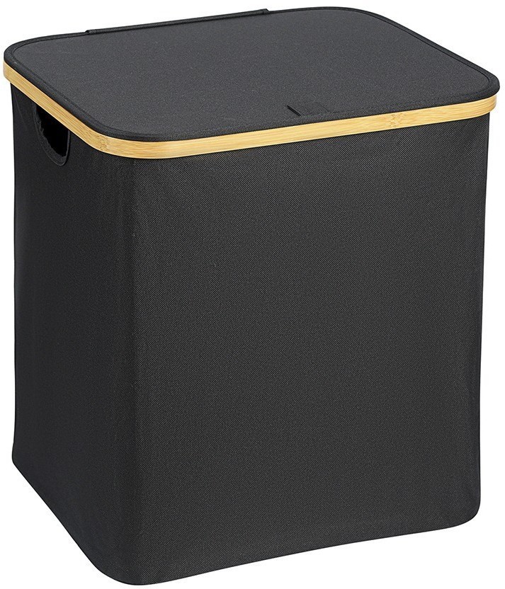 Корзина для белья neat mid, 40x33x43 см, черная (77869)