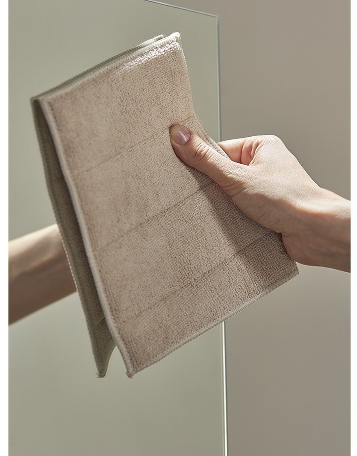 Набор салфеток-губок двухсторонних из микрофибры cozy clean, бежевые, 2 шт. (77399)