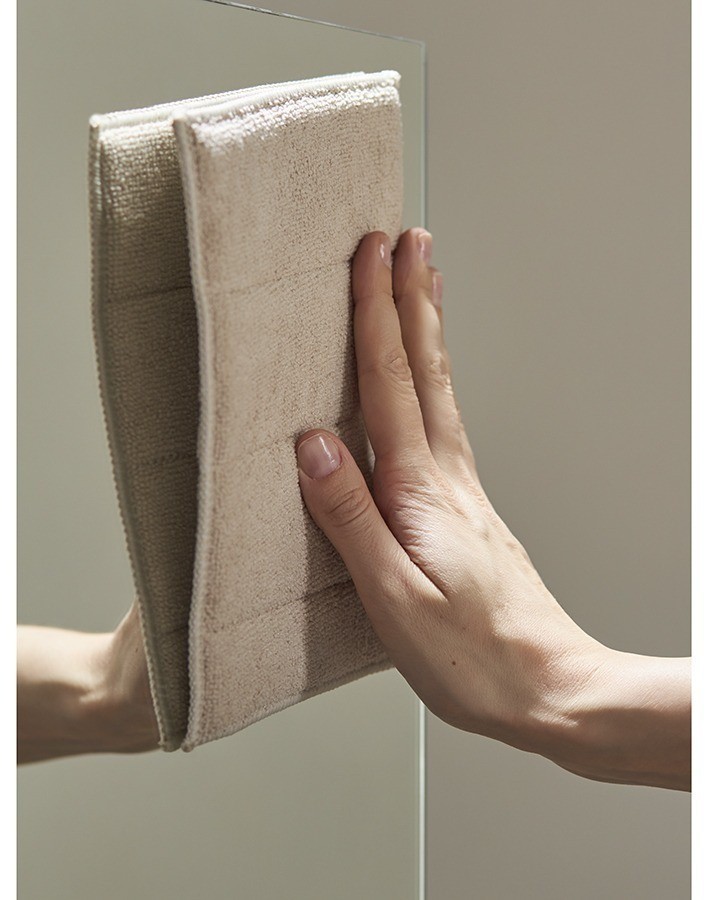 Набор салфеток-губок двухсторонних из микрофибры cozy clean, бежевые, 2 шт. (77399)