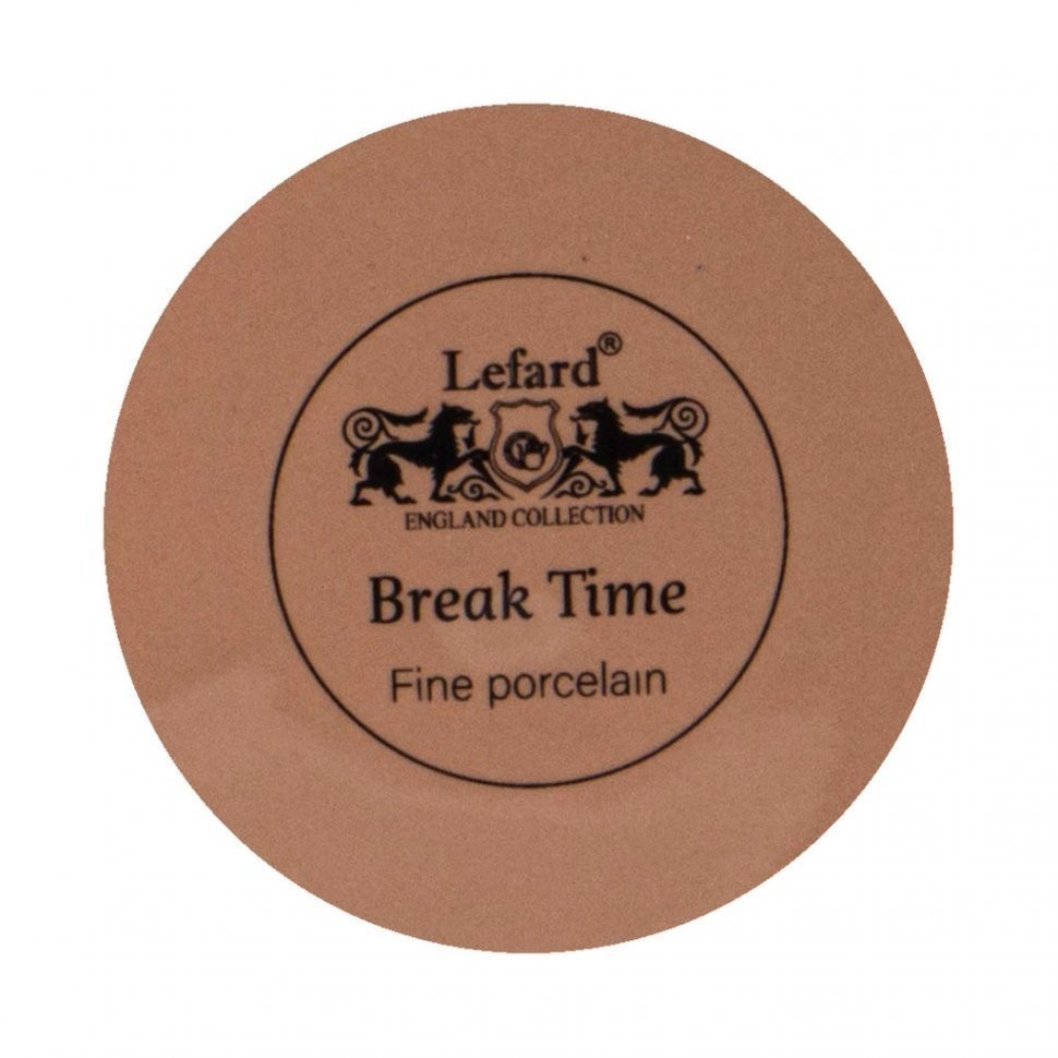 Чайный набор lefard "break time" на 2 пер. 4 пр. 180мл терракотовый (86-2527)