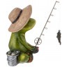 Фигурка декоративная "лягушка-рыболов" 15,5х11,8х13,8 см Lefard (146-2098)
