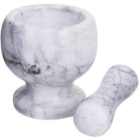 Ступка с пестиком для специй мраморная MAYER BOCH (27543)