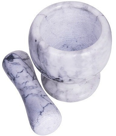Ступка с пестиком для специй мраморная MAYER BOCH (27543)