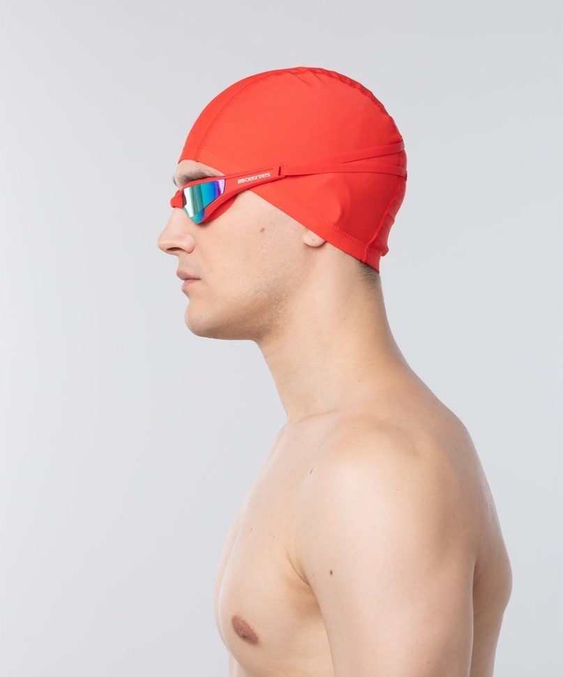 Шапочка для плавания 25DEGREES Essence Red, полиамид (2103857)