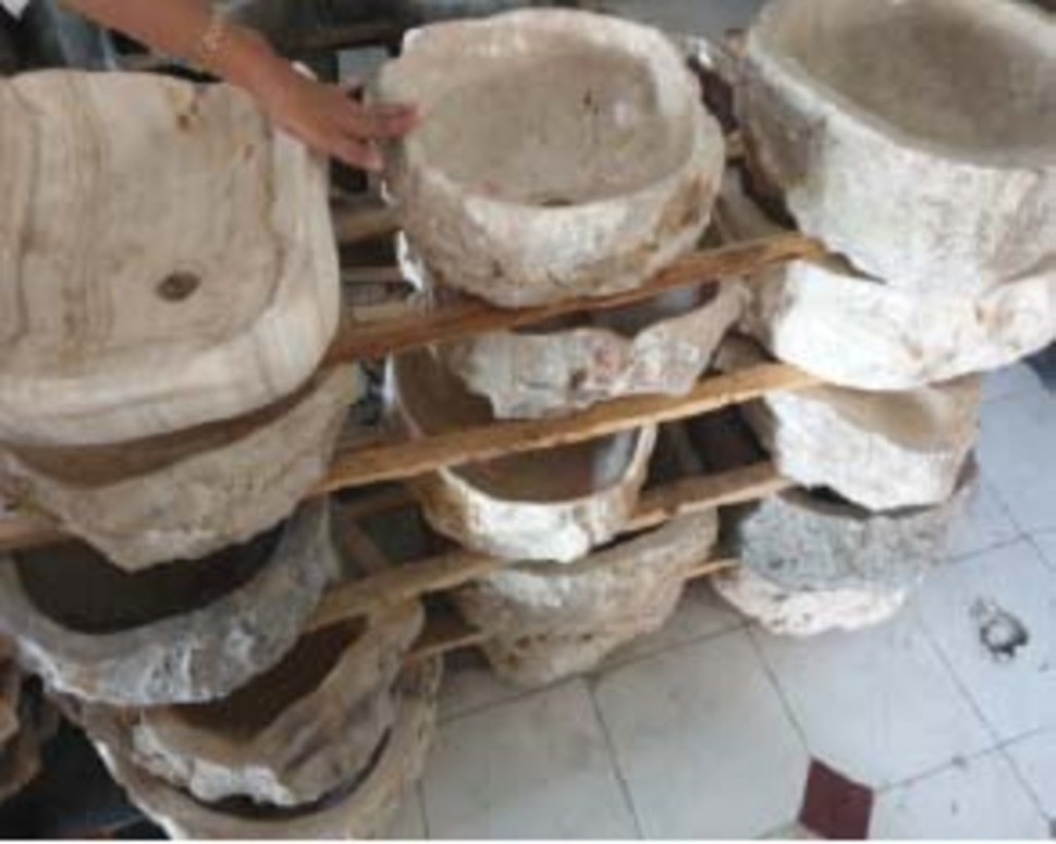 Раковина ATL-Washtafel 40 cm, Оникс, natural, ROOMERS FURNITURE