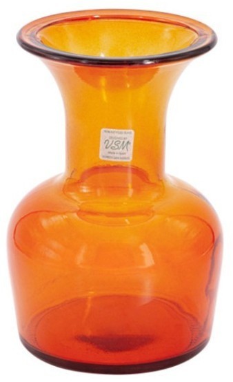 Ваза Enea, оранжевая, 20 см - VSM-5650-DB08 SAN MIGUEL