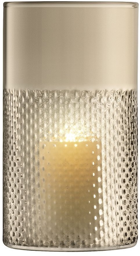 Ваза wicker, 25 см, коричневая (67671)