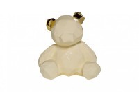 Статуэтка &quot;Мишка&quot; белая маленькая 20х19х15 (TT-00000884)