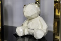 Статуэтка &quot;Мишка&quot; белая маленькая 20х19х15 (TT-00000884)