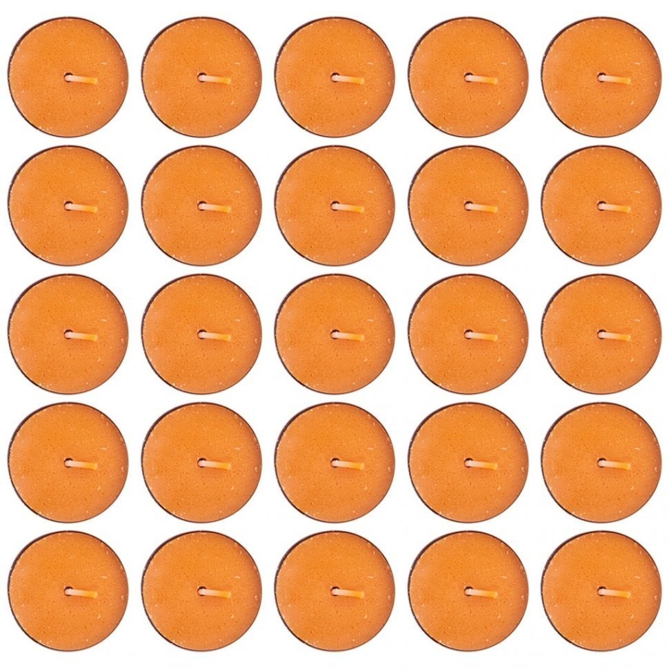 Набор чайных арома свечей ser из 25 штук "апельсин шоколад" Ser S.p.a. (360-231)