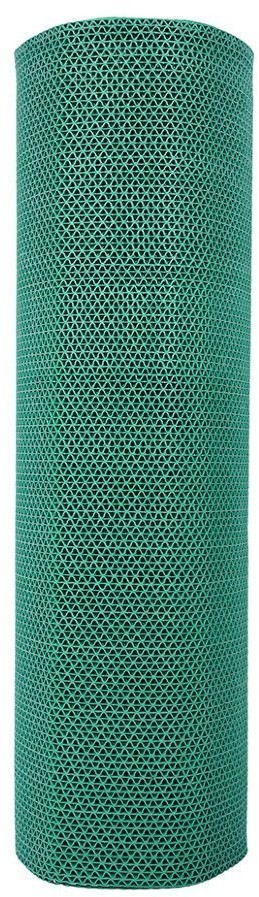Противоскользящий коврик ПВХ Vortex Zig-Zag 5 мм 0,9х10 м зеленый 22155 (63319)