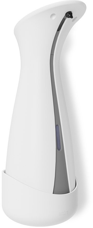 Диспенсер для мыла сенсорный настенный otto, 255 мл, бело-серый (70619)