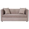 Диван Paolo двухместн.раскл. велюр беж. Bel16 182*90*78см,2 под. (TT-00004723)