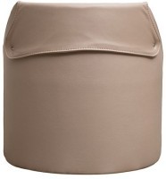 Пуф Bruno букле/иск.кожа бежевый Orso BEG+Enzo260 50*50*51см (TT-00015149)